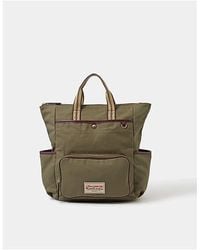 Accessorize - Multi-Pocket Canvas Backpack - Lyst