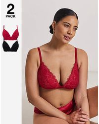 Pretty Secrets - 2 Pack Willow Bralette - Lyst