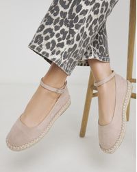 Simply Be - Espadrille Ballerina Ankle Strap Ex Wide - Lyst