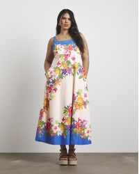 Joanna Hope - Printed Cotton Prom Dress - Lyst