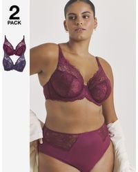 Pretty Secrets - 2 Pack Ella Full Cup Wired Bras - Lyst