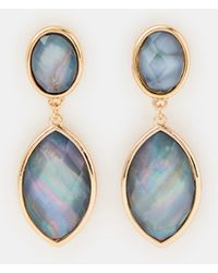 Accessorize - Resin Stone Drop Earrings - Lyst