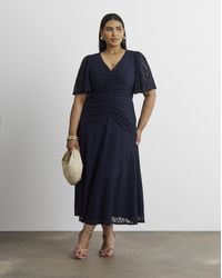 Joanna Hope - Stretch Lace Midi Dress - Lyst
