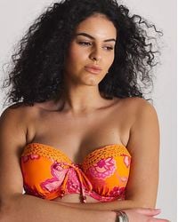 Figleaves - Underwired Bandeau Bikini Top - Lyst