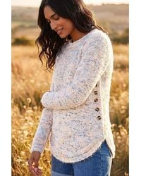 Roman - Roman Nep Curved Hem Jumper - Lyst