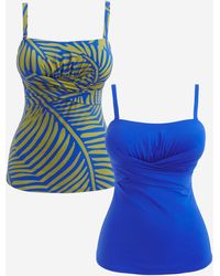 MAGISCULPT - 2 Pack Bandeau Tankini Tops - Lyst
