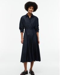 Tommy Hilfiger - Long Midi Shirt Dress - Lyst