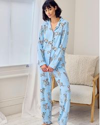 Chelsea Peers - Classic Long Button Up Set - Lyst