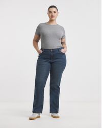 Capsule - Vintage Wash 24/7 Straight Leg Jeans - Lyst