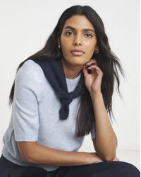 Simply Be - Puff Sleeve Knitted T-Shirt - Lyst