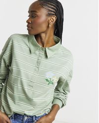 Simply Be - Long Sleeve Polo Top - Lyst