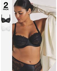 Pretty Secrets - 2 Pack Willow Bras - Lyst