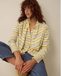 Monsoon - Shola Stripe Cardigan & Scarf - Lyst