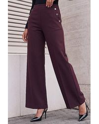 Roman - Roman Button Pocket Full Length Trousers - Lyst