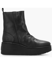 Fly London - Heij Wedge Ankle Boots - Lyst