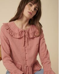Nobody's Child - Britney Ruffle Blouse - Lyst