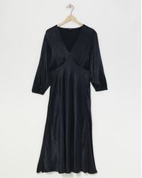 Joanna Hope - Heavy Satin Midi Dress - Lyst