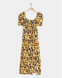 Simply Be - Plisse Midi Dress - Lyst