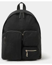 Accessorize - Multi-Pocket Nylon Backpack - Lyst