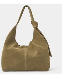 Accessorize - Slouchy Knot Leather Bag - Lyst