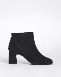 Simply Be - Outside Zip Ankle Boot Wide - Lyst