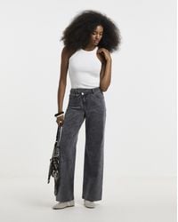 Simply Be - Crossover Straight Leg Jeans - Lyst