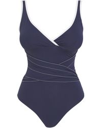 MAGISCULPT - Twist Front Plunge Swimsuit - Lyst