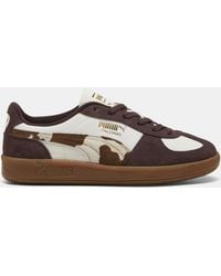 PUMA - Palermo Cow Print Trainers - Lyst