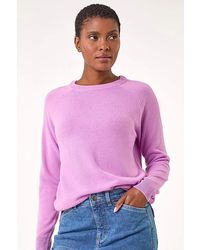 Roman - Roman Soft Crew Neck Jumper - Lyst