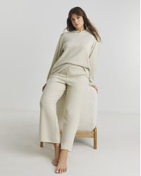 Pretty Secrets - Lurex Ribbed Lounge Set - Lyst