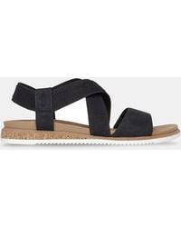 Skechers - Desert Kiss Wide Sandals - Lyst