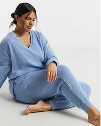 Pretty Secrets - Waffle Lounge Set - Lyst