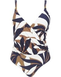 MAGISCULPT - Twist Front Blouson Swimsuit - Lyst