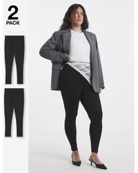 Simply Be - 2 Pack Jersey Full Length Legging - Lyst