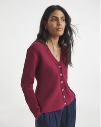 Simply Be - Cinched Waist Compact Cardigan - Lyst