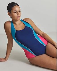 Beach To Beach - Sports High Neck Swimsuit - Lyst
