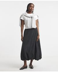 Simply Be - Bubble Hem Midaxi Skirt - Lyst