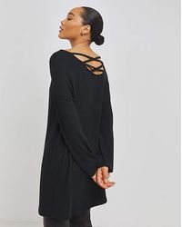 Simply Be - Soft Touch Cross Longline Tunic - Lyst
