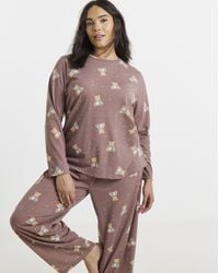 Pretty Secrets - Value Bear Print Pyjama Set - Lyst