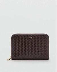Mango - Braided Medium Purse - Lyst