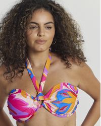Simply Be - Mix And Match Bandeau Bikini Top - Lyst