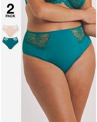 Pretty Secrets - 2 Pack Ella Full Knickers - Lyst