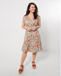 Joe Browns - Joyful Floral Jersey Dress - Lyst