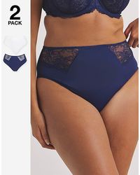 Pretty Secrets - 2 Pack Ella Full Knickers - Lyst