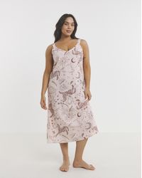 Simply Be - Celestial Soft Cotton Slip Nightie - Lyst