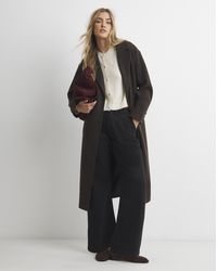 Simply Be - Midaxi Faux Wool Coat - Lyst