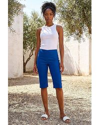 Roman - Roman Knee Length Elastic Waist Shorts - Lyst