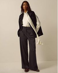 Monsoon - Maisie Satin Wide Leg Trousers - Lyst