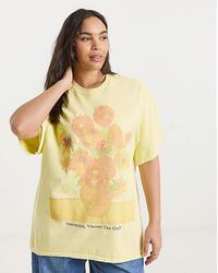 Simply Be - Van Gogh License T-Shirt - Lyst