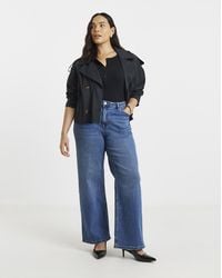 Simply Be - Sbe 99 1 Slouchy Wide Jean - Lyst